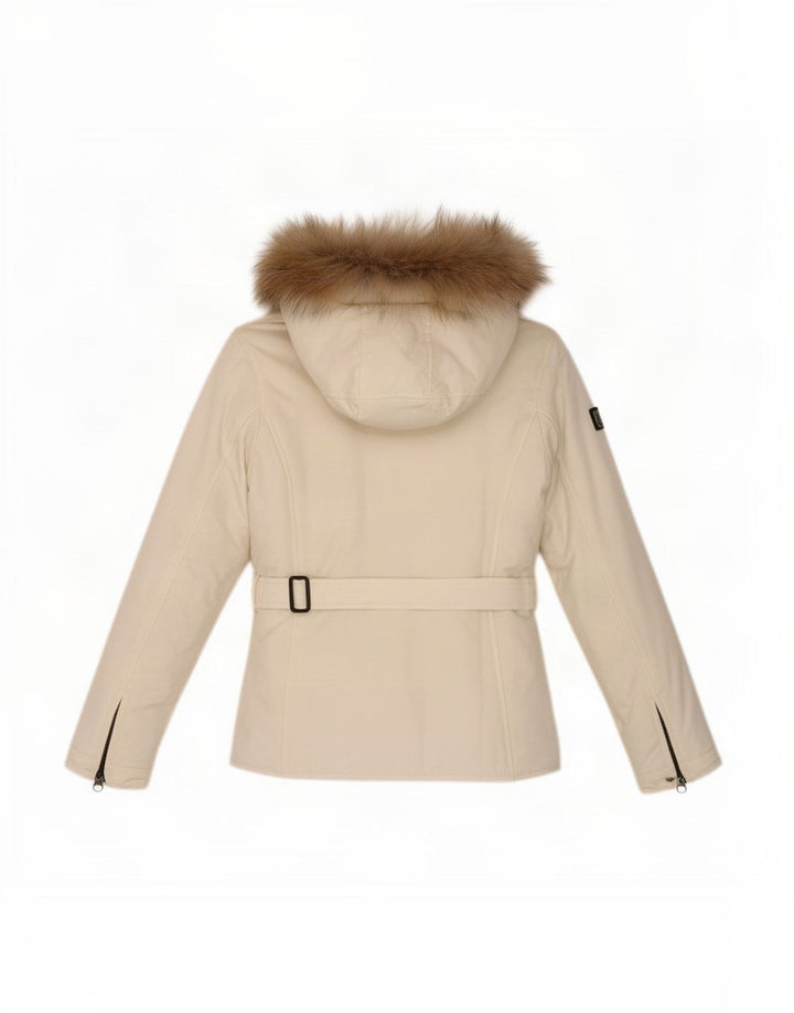 Refrigiwear Veste de pluie à capuche pour femme UK 10 Small Blanc