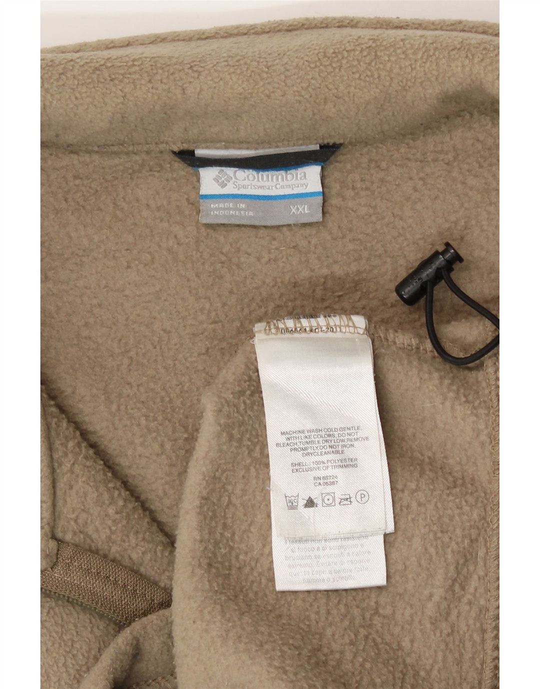 Columbia Veste Polaire Homme UK 44 2XL Beige Polyester