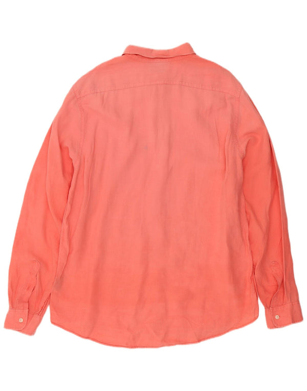 Ralph Lauren Chemise Homme XL Lin Orange