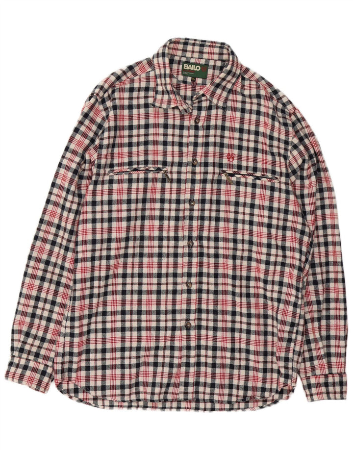 Bailo Surchemise Flanelle Chemise XL Multicolore Carreaux Laine Homme