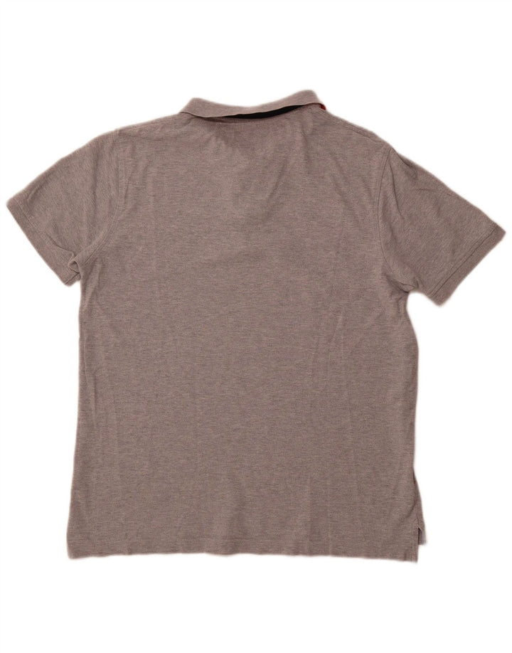 TOMMY HILFIGER Polo Slim Fit Homme Gris Coton