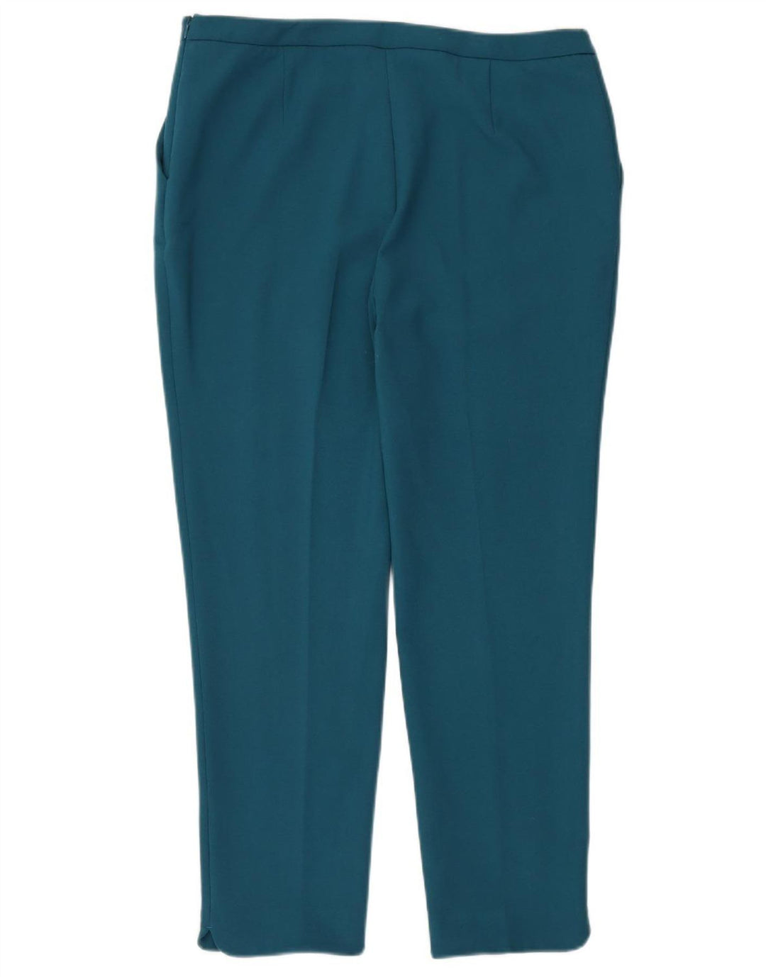 JACQUES VERT Pantalon Chino Fuselé Femme UK 16 Large W36 L30 Bleu