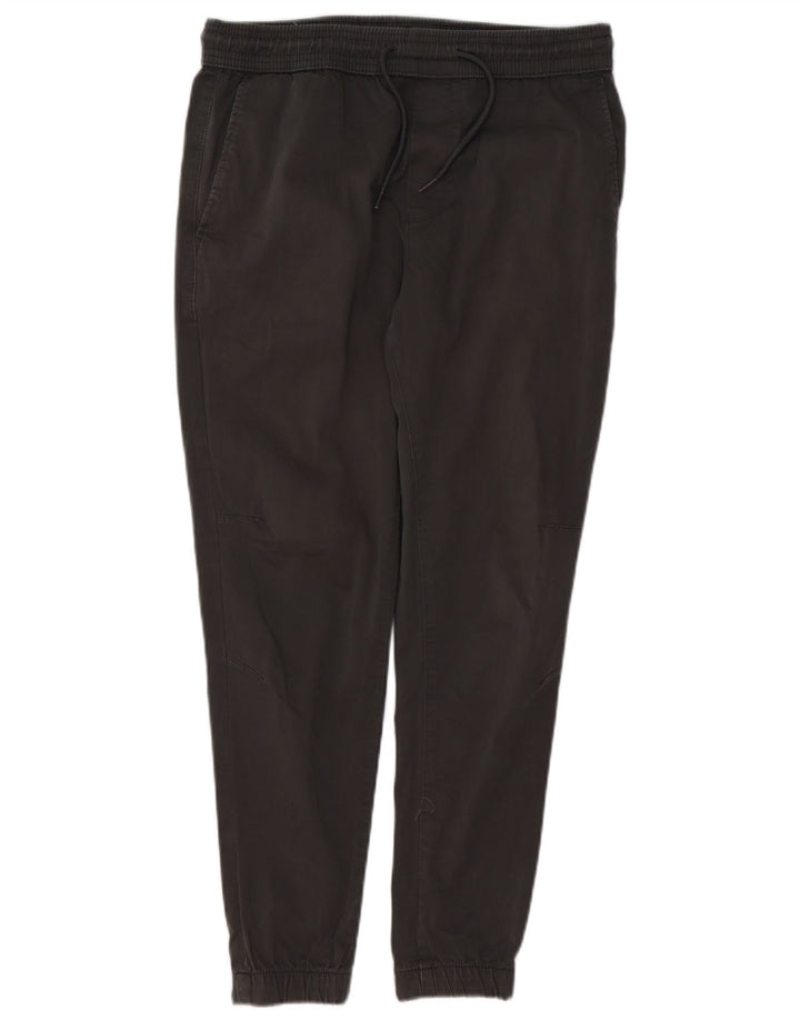 Zara Pantalon Chino Joggers Homme Moyen W32 L28 Gris Coton