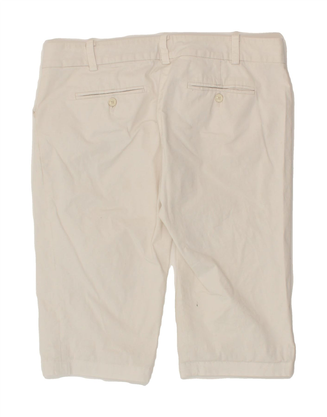 PATRIZIA PEPE Womens Firenze Bermuda Shorts IT 44 Medium W30  White Vintage Patrizia Pepe and Second-Hand Patrizia Pepe from Messina Hembry 