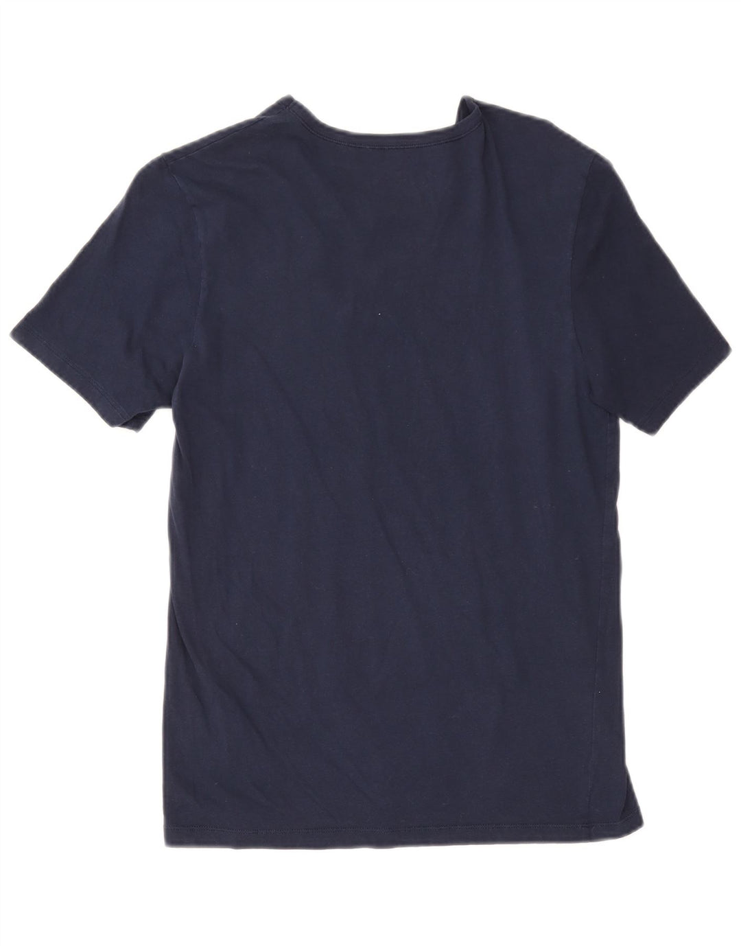 Hugo Boss Homme T-Shirt Top Petit Bleu Marine Coton