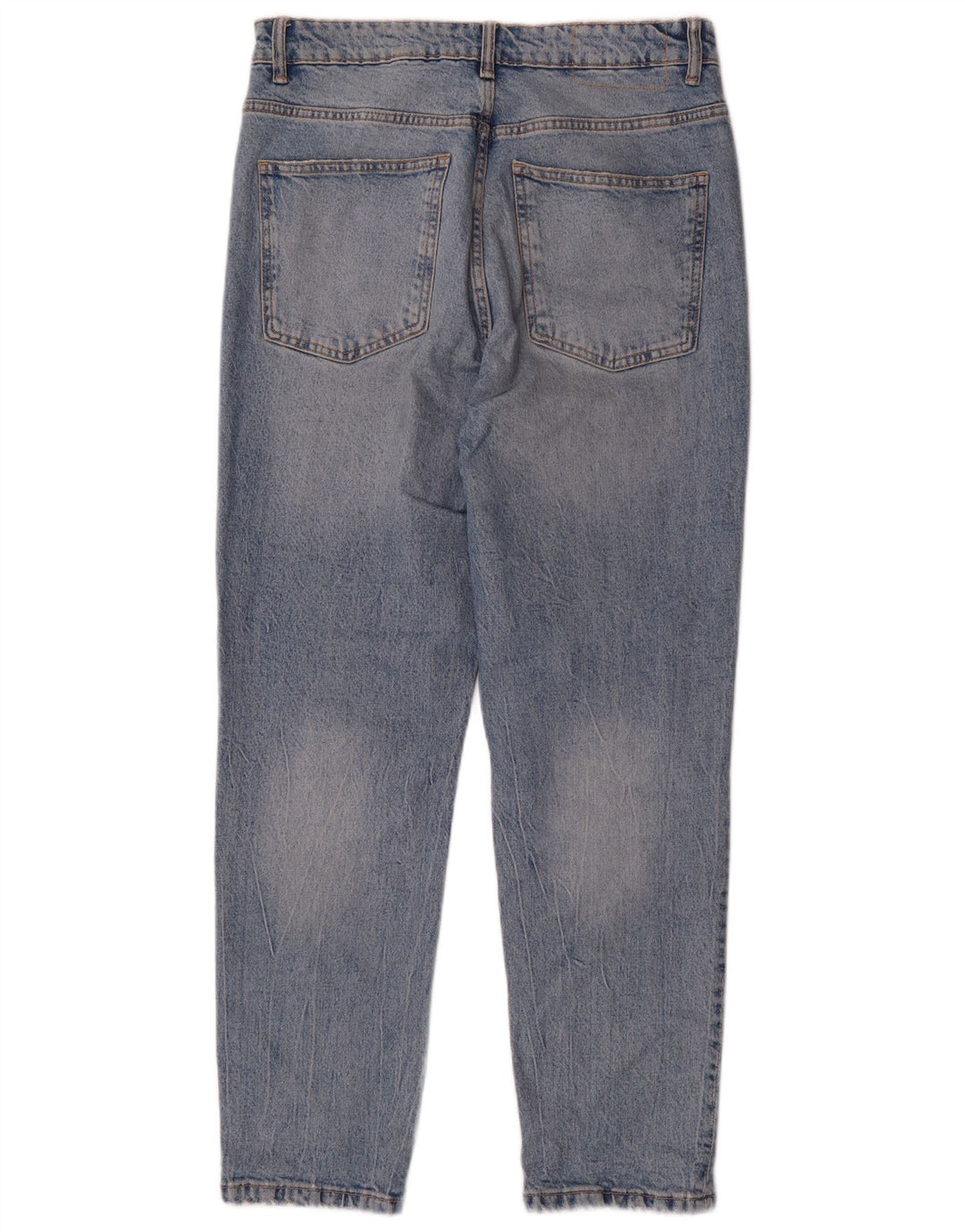 Zara Jean fuselé pour femme EU 40 Medium W30 L28 Bleu Coton