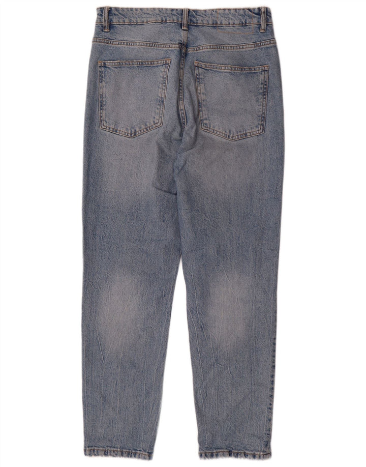 Zara Jean fuselé pour femme EU 40 Medium W30 L28 Bleu Coton