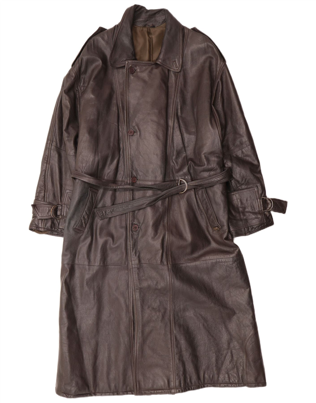 MAX MOSER Manteau en cuir pour homme IT 56 3XL Cuir marron