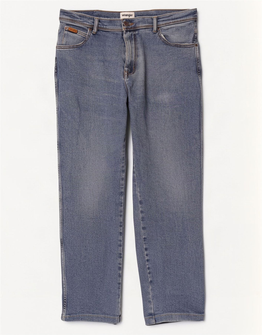 Wrangler Jean droit homme W36 L32 bleu coton