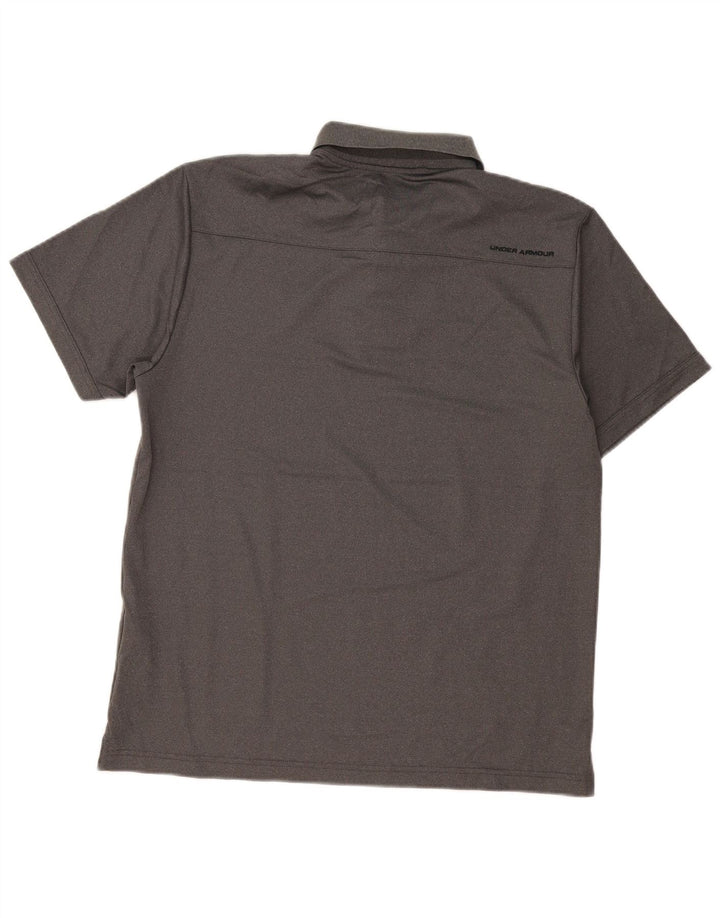 Under Armour Polo Heat Gear Homme Large Gris Polyester