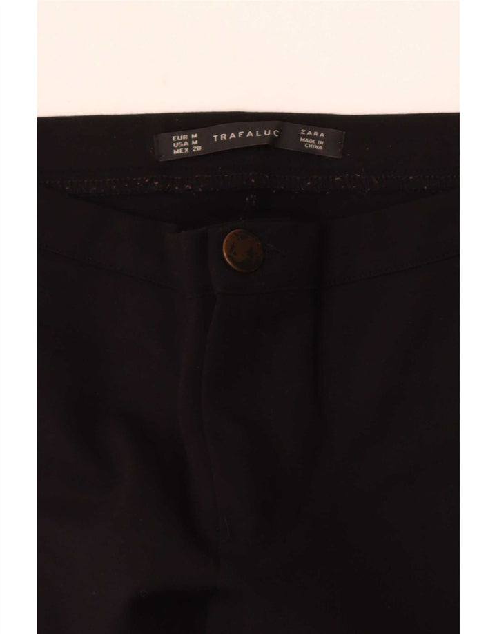 Zara Femme Pantalon Court Trafaluc Slim Medium W28 L24 Noir