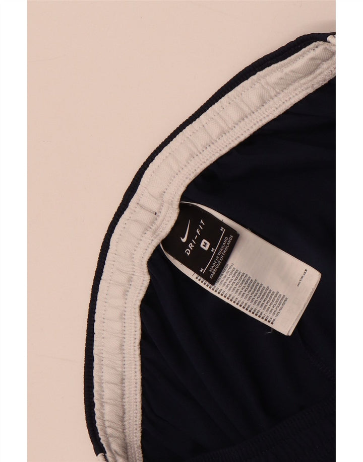 Pantalon de survêtement Nike Dri Fit pour homme en polyester color block bleu marine moyen