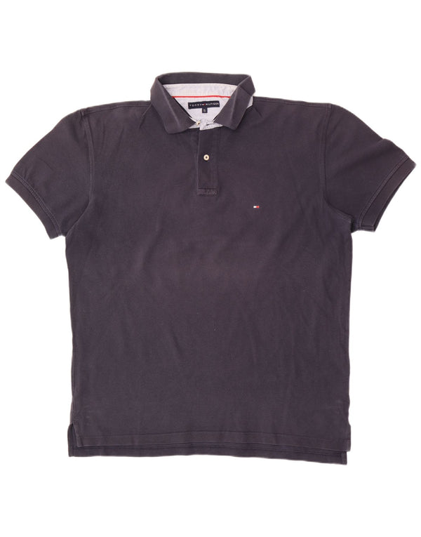 Tommy Hilfiger Polo Homme XL Bleu Marine Coton