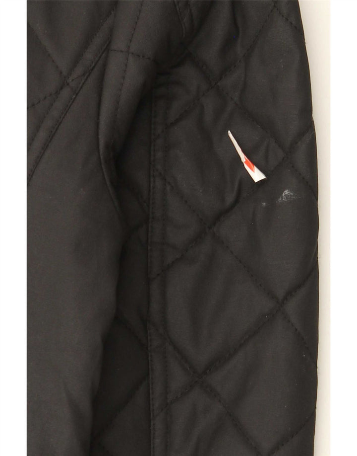 U.S. Polo Assn. Veste matelassée pour homme UK 38 Coton noir moyen