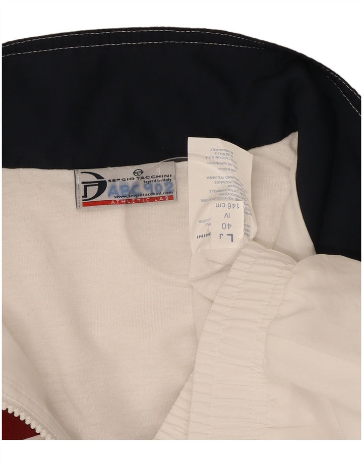 Sergio Tacchini Veste de survêtement pour garçon 11-12 ans Grand Blanc