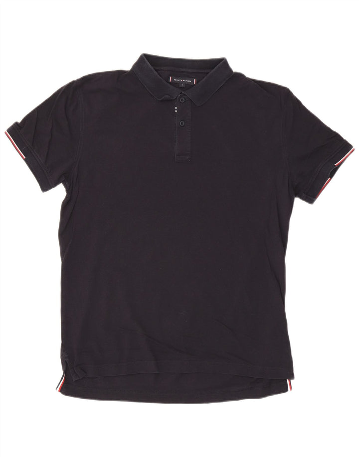 Tommy Hilfiger Polo Regular Fit Homme Bleu Marine Moyen Coton
