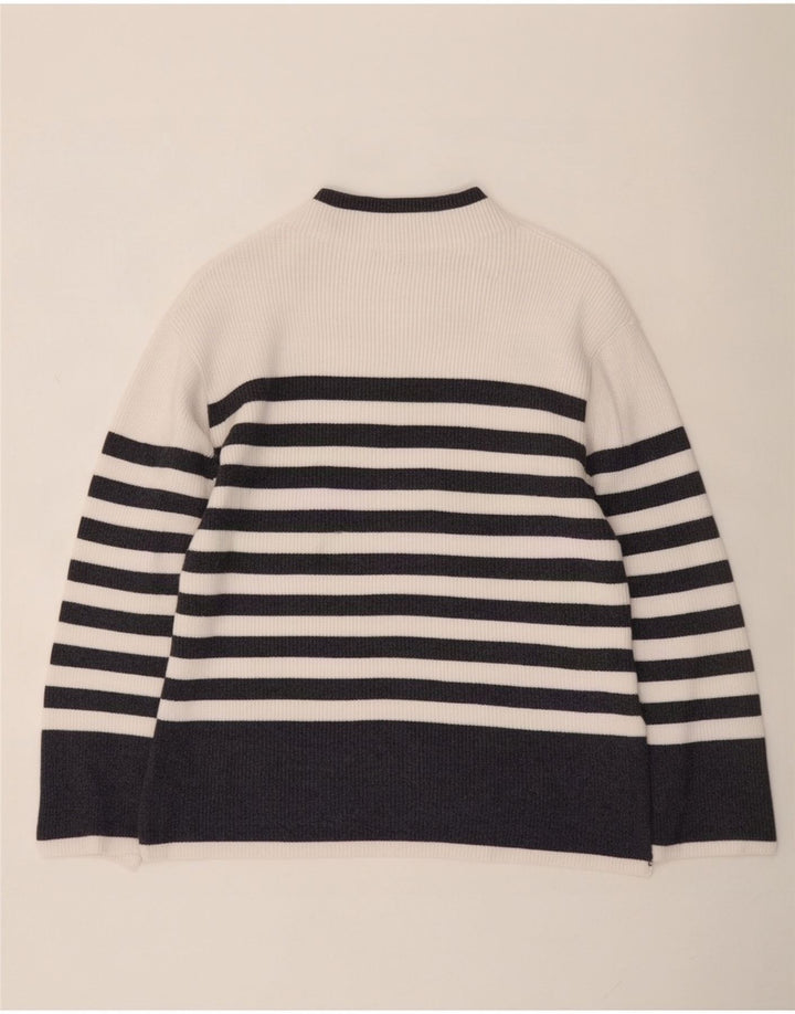 Marks & Spencer Pull col roulé pour femme UK 14 Blanc moyen