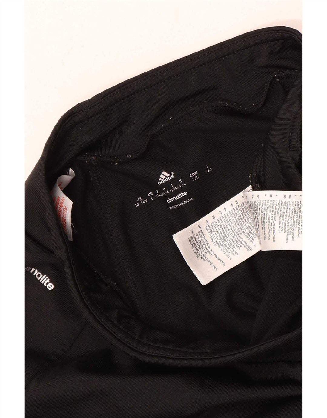 Adidas Pantalon de Survêtement Climalite Capri Garçon 13-14 Ans Noir Polyester