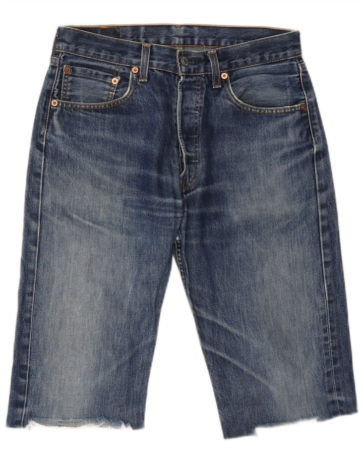 LEVI'S Bermuda 501 Denim Homme W32 Bleu Moyen Coton