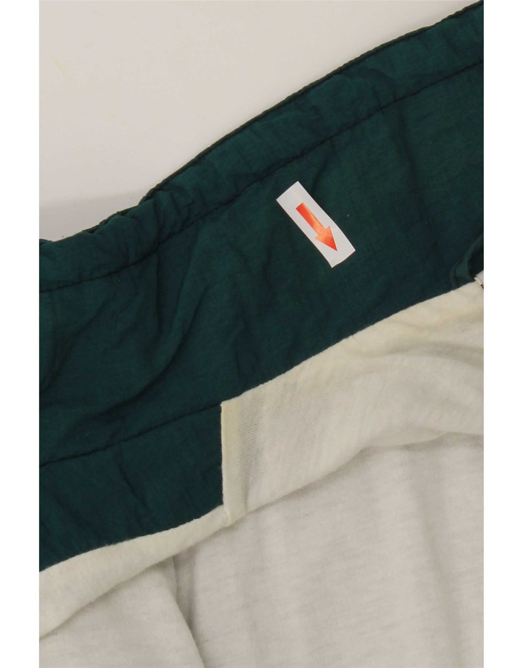 Crane Veste de pluie graphique pour homme UK 40 Large Vert Colorblock Nylon