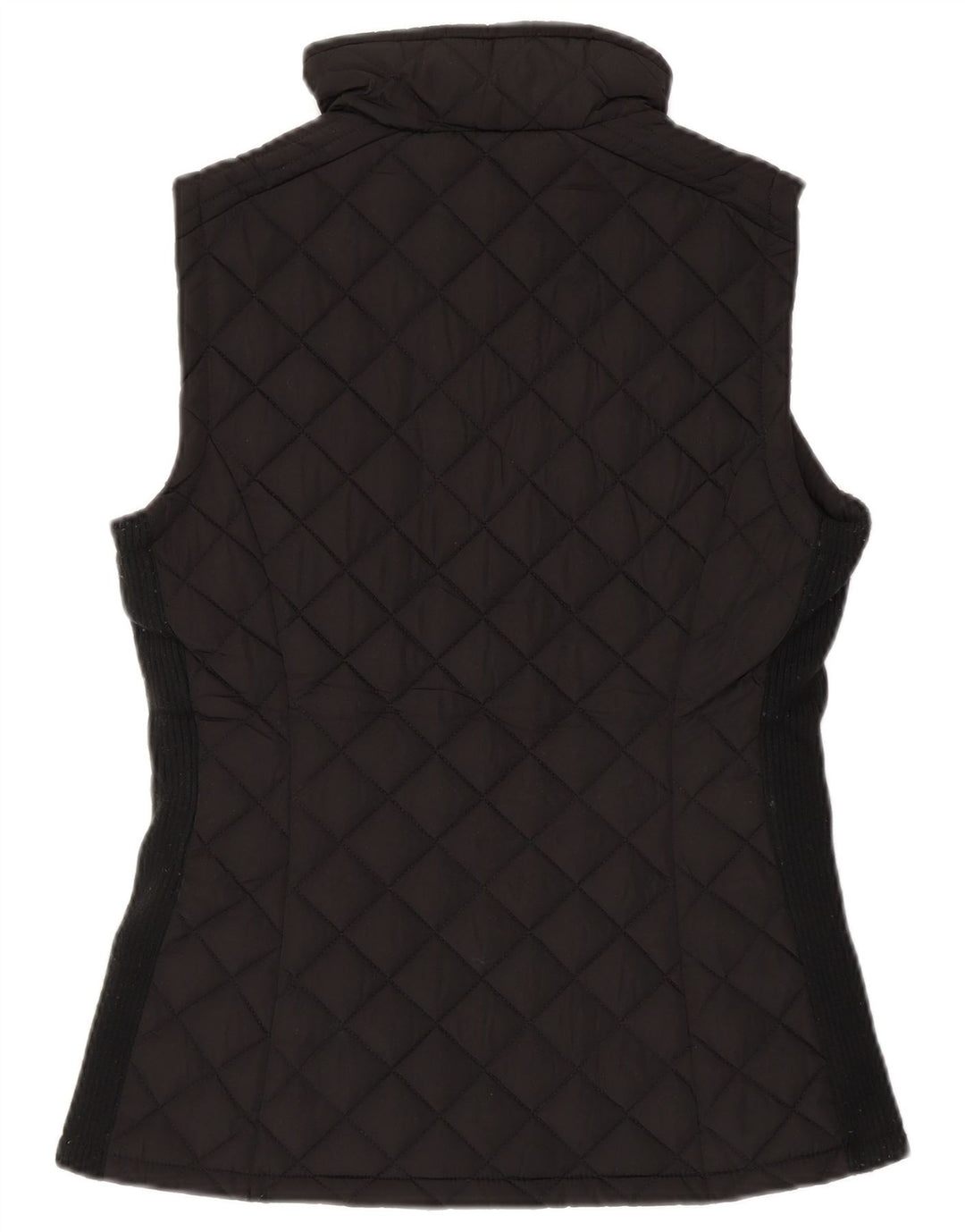 CALVIN KLEIN Gilet matelassé pour femme UK 6 XS Noir Polyester