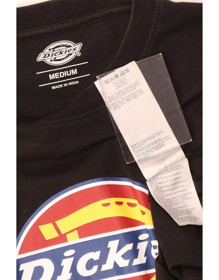 Dickies T-Shirt Graphique Homme Noir Moyen Coton