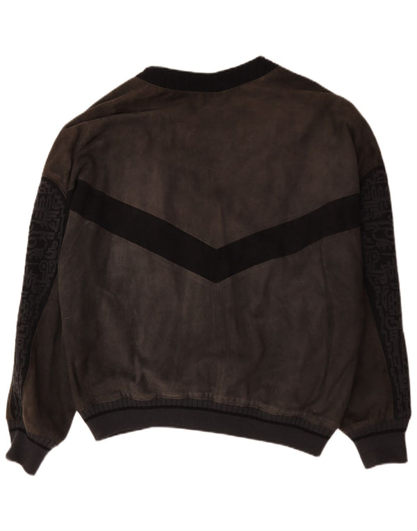 Torras Veste Bomber En Daim Homme IT 54 2XL Gris