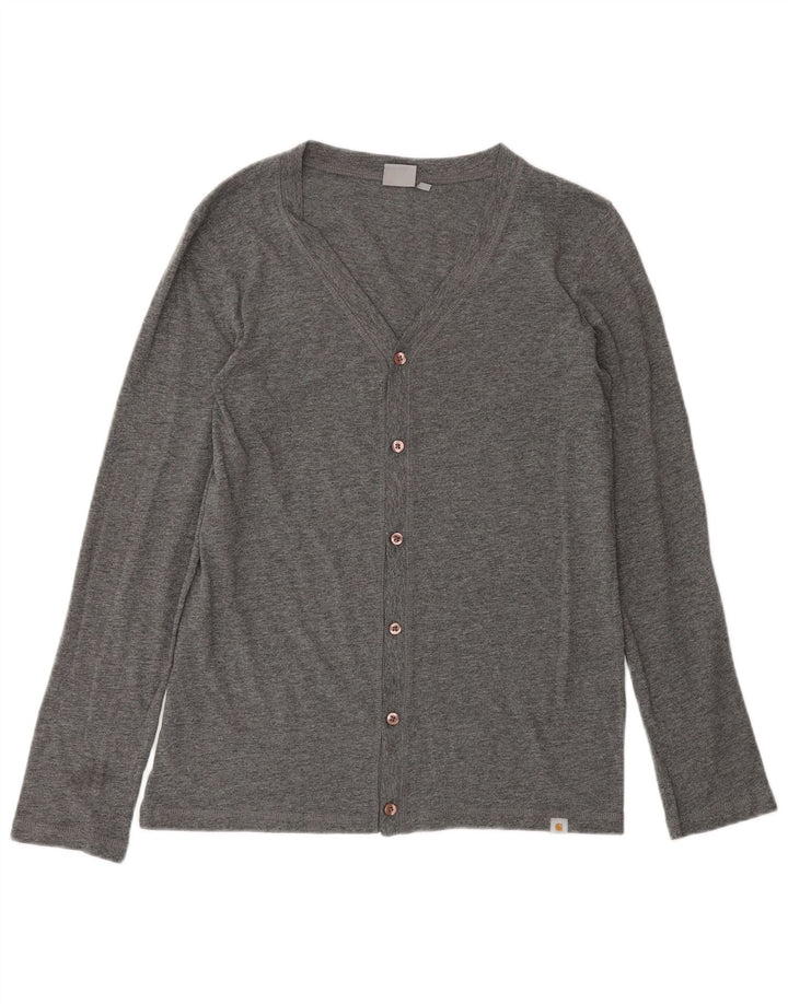Carhartt Cardigan pour femme en coton gris moyen UK 14