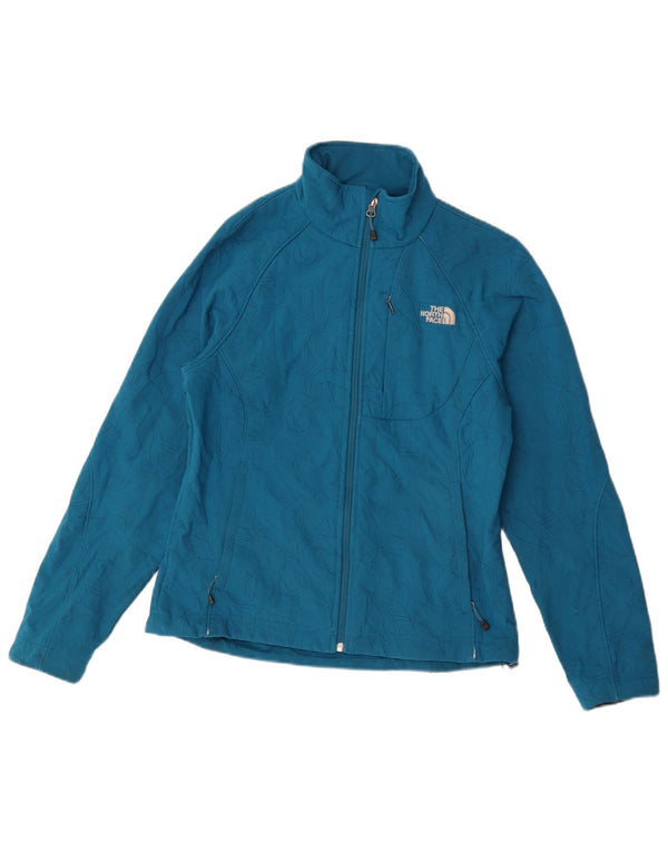 The North Face Veste de survêtement pour femme UK 16 Large Bleu Floral