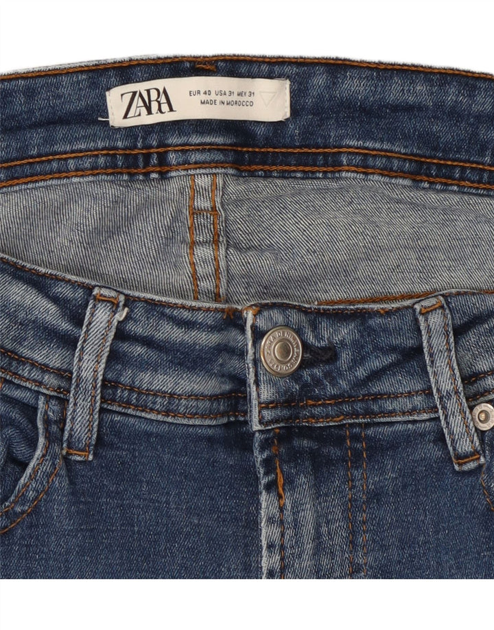 Zara Jean skinny pour homme EU 40 Medium W31 L30 Bleu