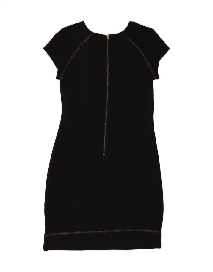 MOSSIMO Womens Bodycon Dress UK 8 Small Black Polyester Vintage Mossimo and Second-Hand Mossimo from Messina Hembry 