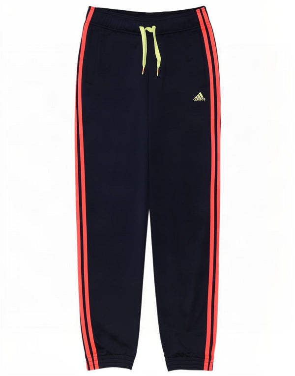 Adidas Pantalon de Survêtement Fille Joggers 13-14 ans Bleu Marine Polyester