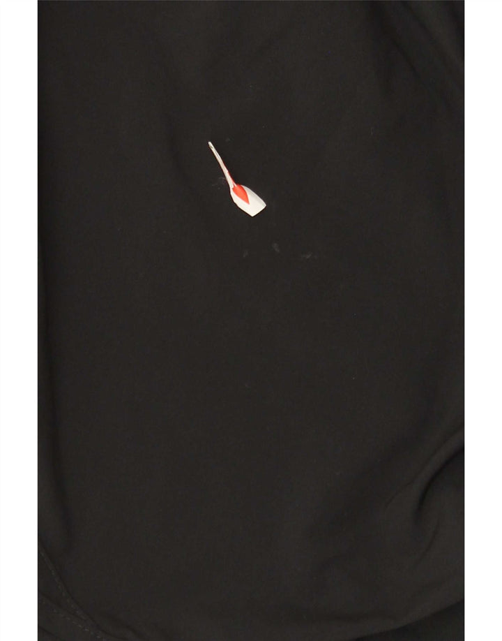 Nike Short de sport Dri Fit pour femme UK 12 Noir moyen Polyester