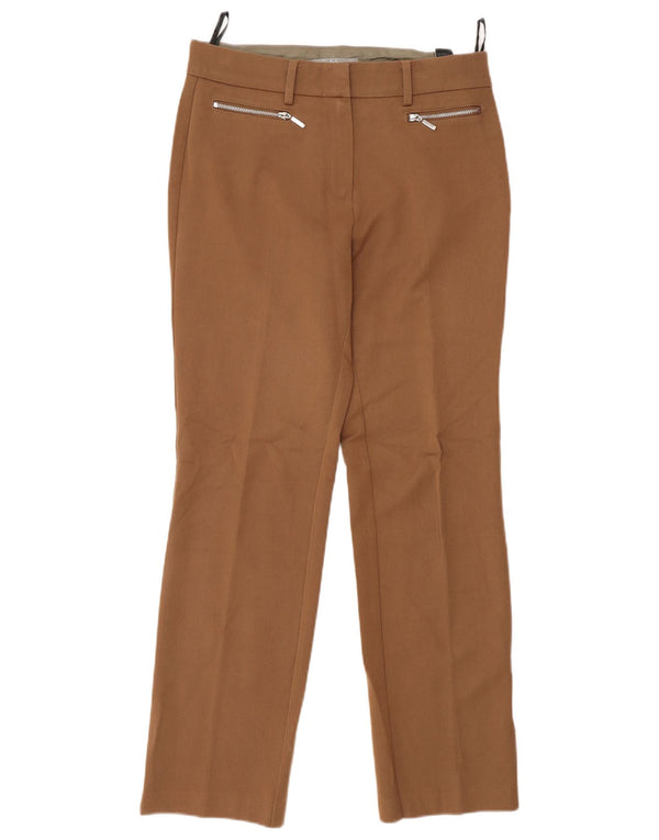 Marks & Spencer Pantalon décontracté pour femme UK 8 Small W24 L29 Beige Classique