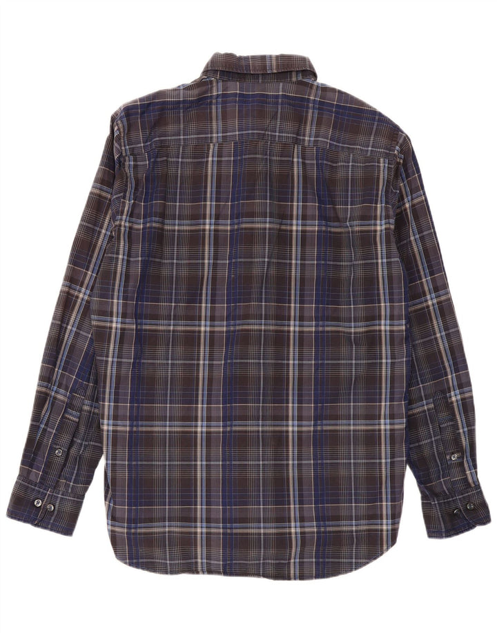 Marlboro Classics Chemise Regular Fit Homme XL Gris à Carreaux Coton
