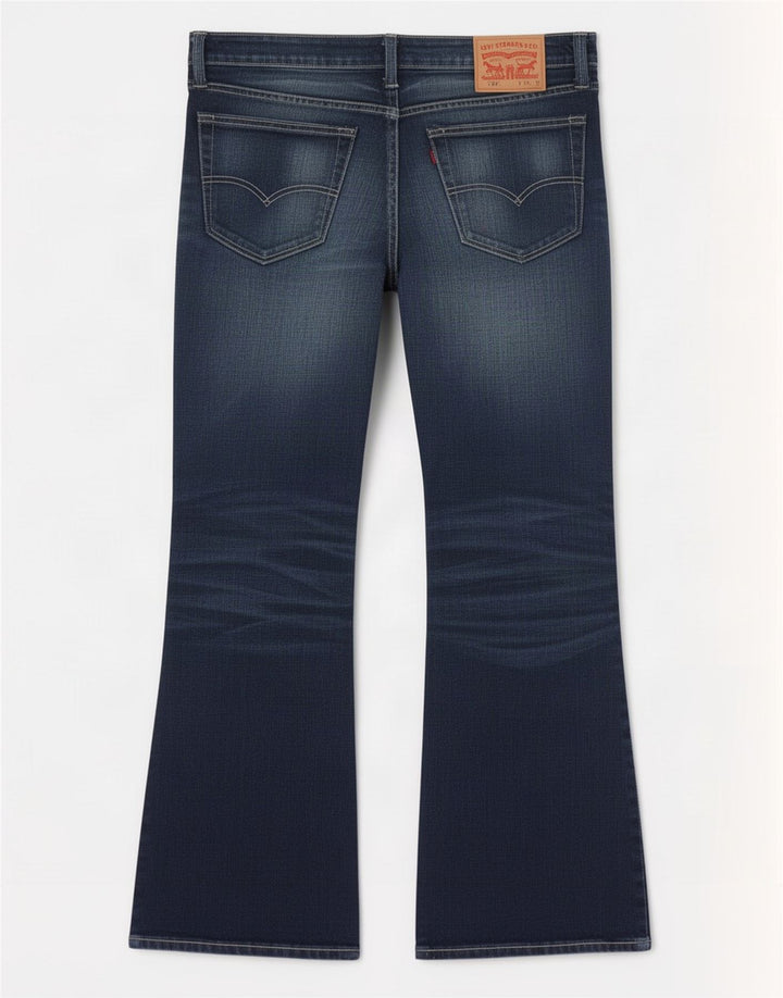 Levi's Jean 527 Bootcut Homme Bleu Marine W32 L32 Coton