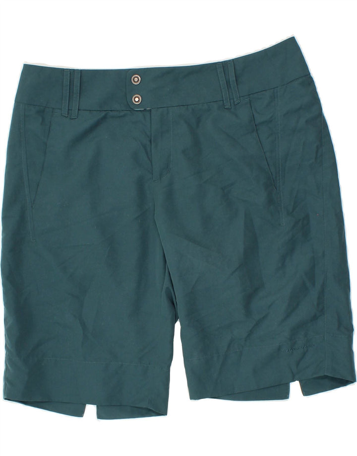 COLUMBIA Womens Casual Shorts US 12 Large W34 Blue Polyester Vintage Columbia and Second-Hand Columbia from Messina Hembry 