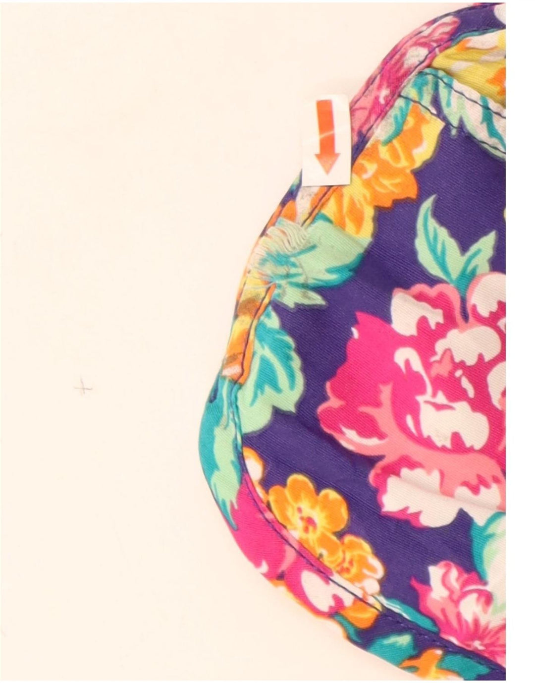 BENETTON Hot Pants Femme W26 Petit Floral Multicolore