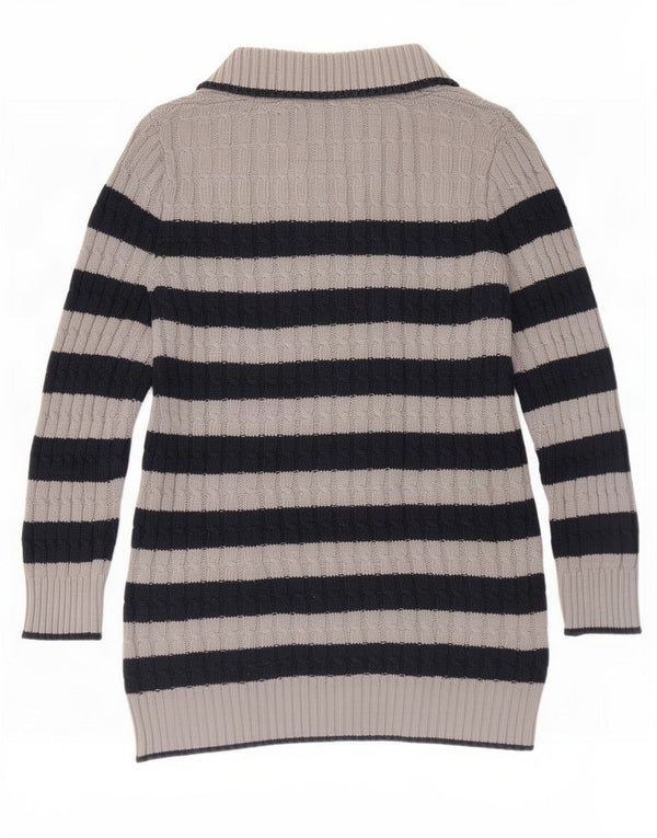 U.S. Polo Assn. Pull col châle femme UK 12 bleu marine moyen
