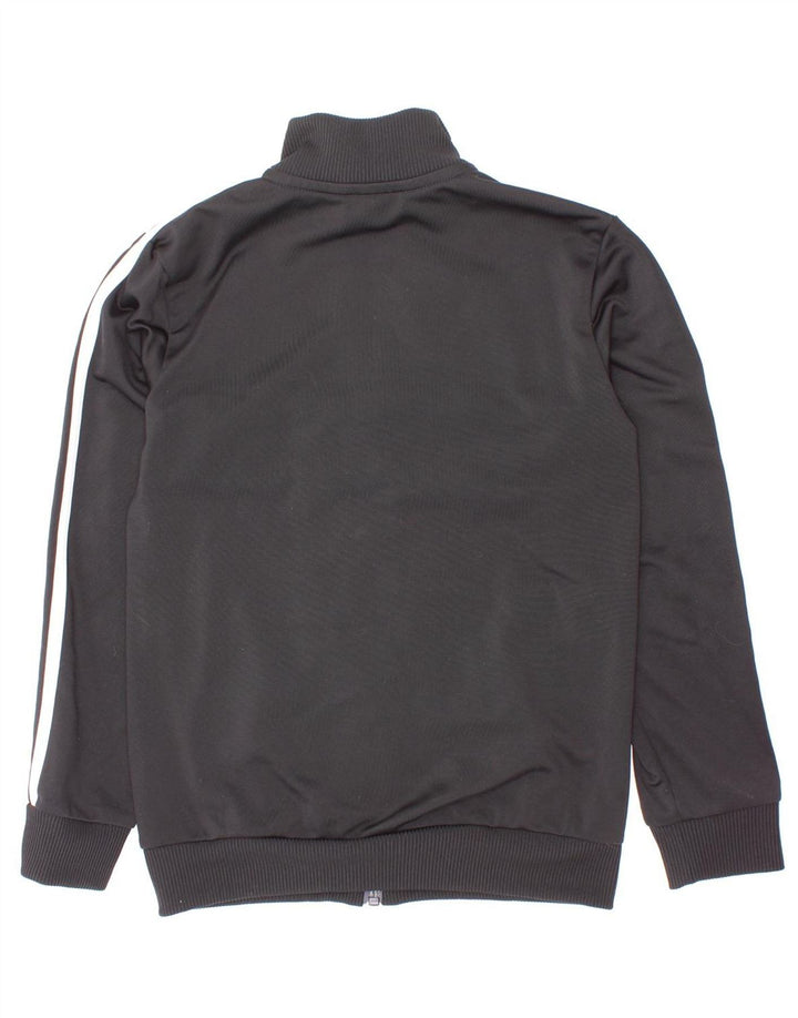 Adidas Veste de survêtement pour garçon 7-8 ans Noir Colourblock Polyester