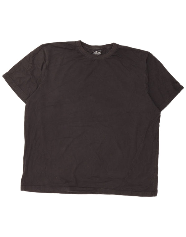 L.L.Bean T-shirt haut pour homme en coton noir 2XL
