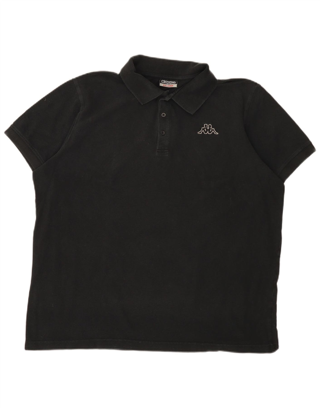 KAPPA Polo Homme 2XL Noir Coton
