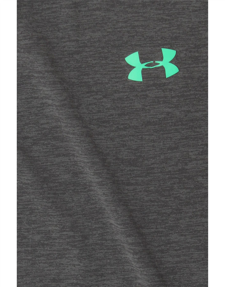 UNDER ARMOUR T-Shirt Homme Haut Large Gris Moucheté