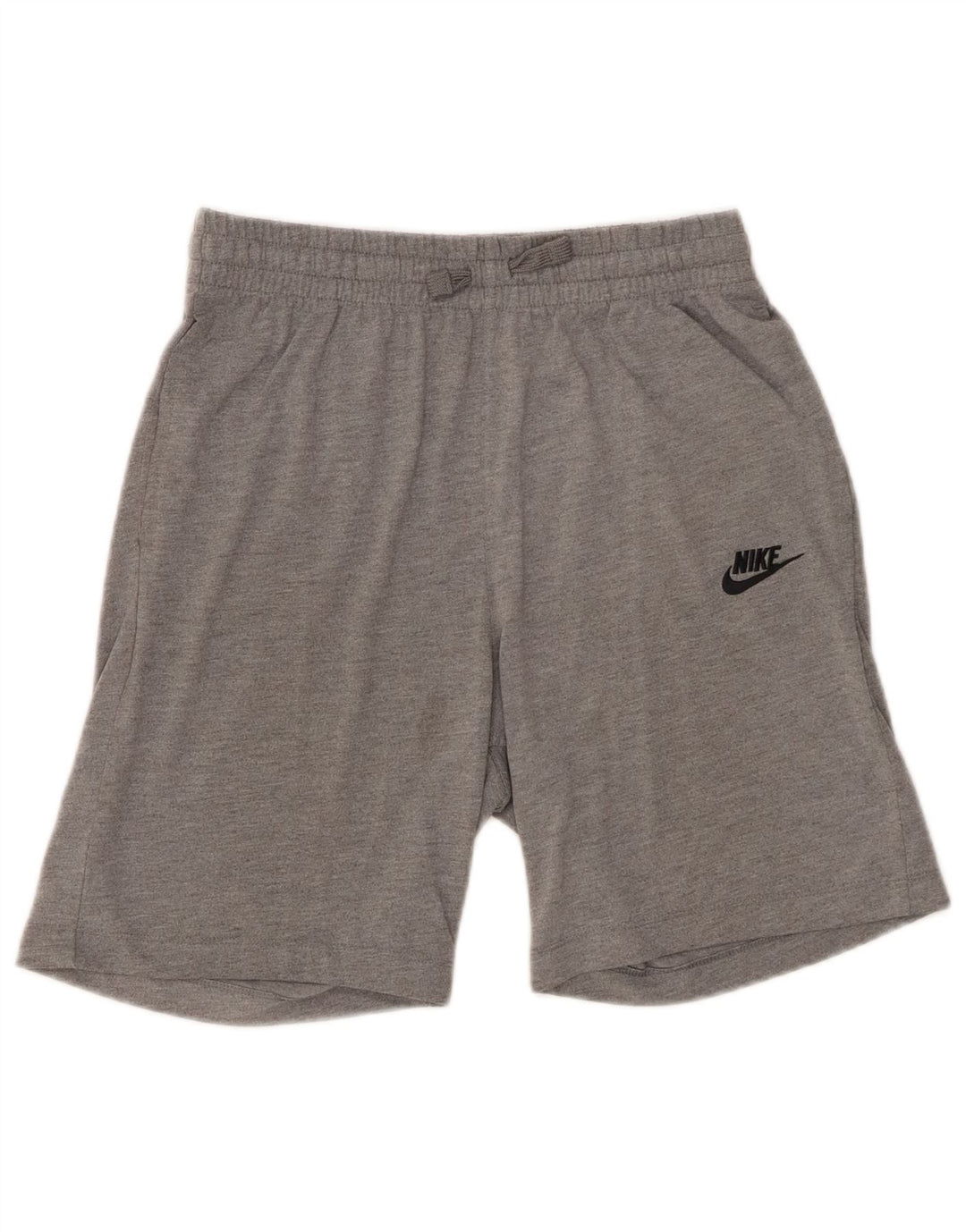 Nike Short de Sport Garçon 13-14 Ans XL Gris Moucheté Polyester