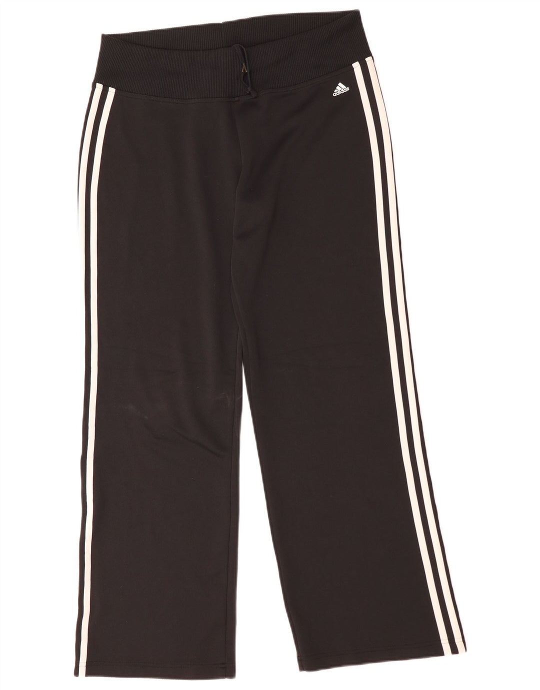 ADIDAS Pantalon de survêtement pour femme UK 16 Large Noir Polyester