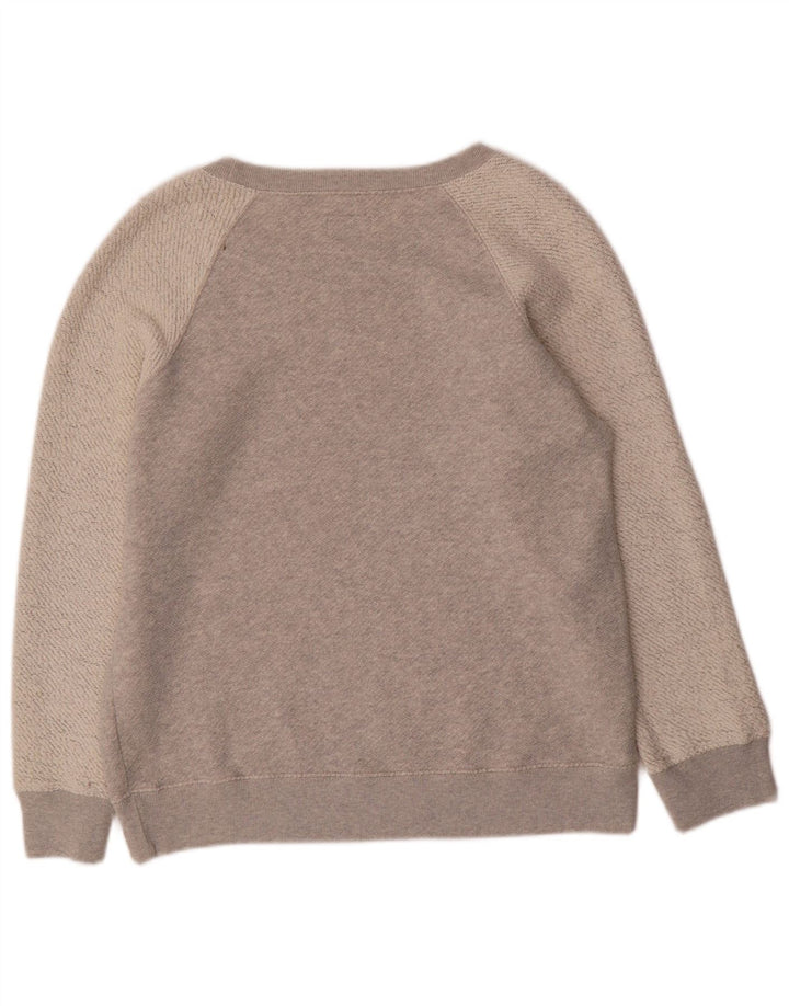 Jack Wills Sweat-Shirt Homme Gris Moyen Colorblock Coton