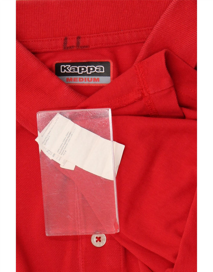 Kappa Polo Homme Rouge Moyen Coton