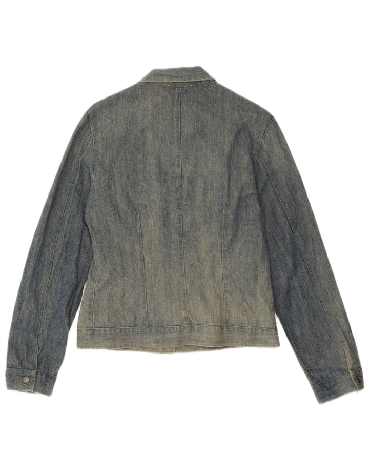 Leonor Veste En Jean Femme IT 44 Bleu Moyen Coton