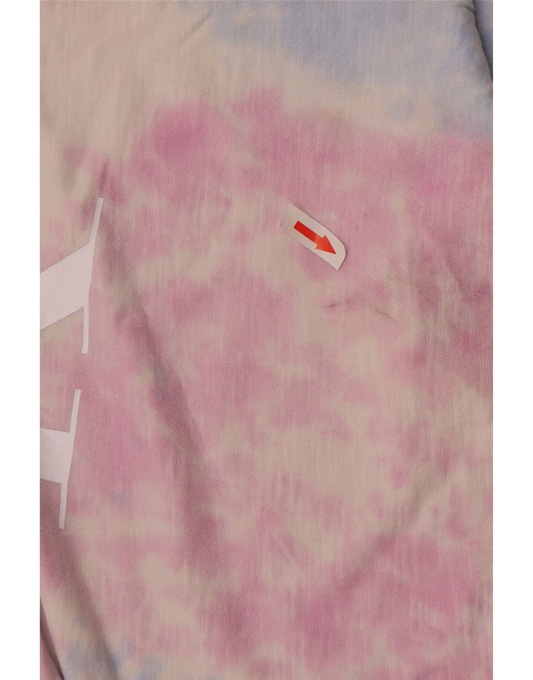 Calvin Klein Jeans T-shirt graphique surdimensionné pour femme UK 14 Rose moyen