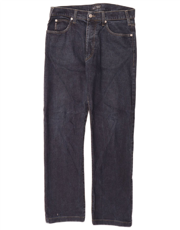 Armani Jean droit homme W32 L30 bleu coton